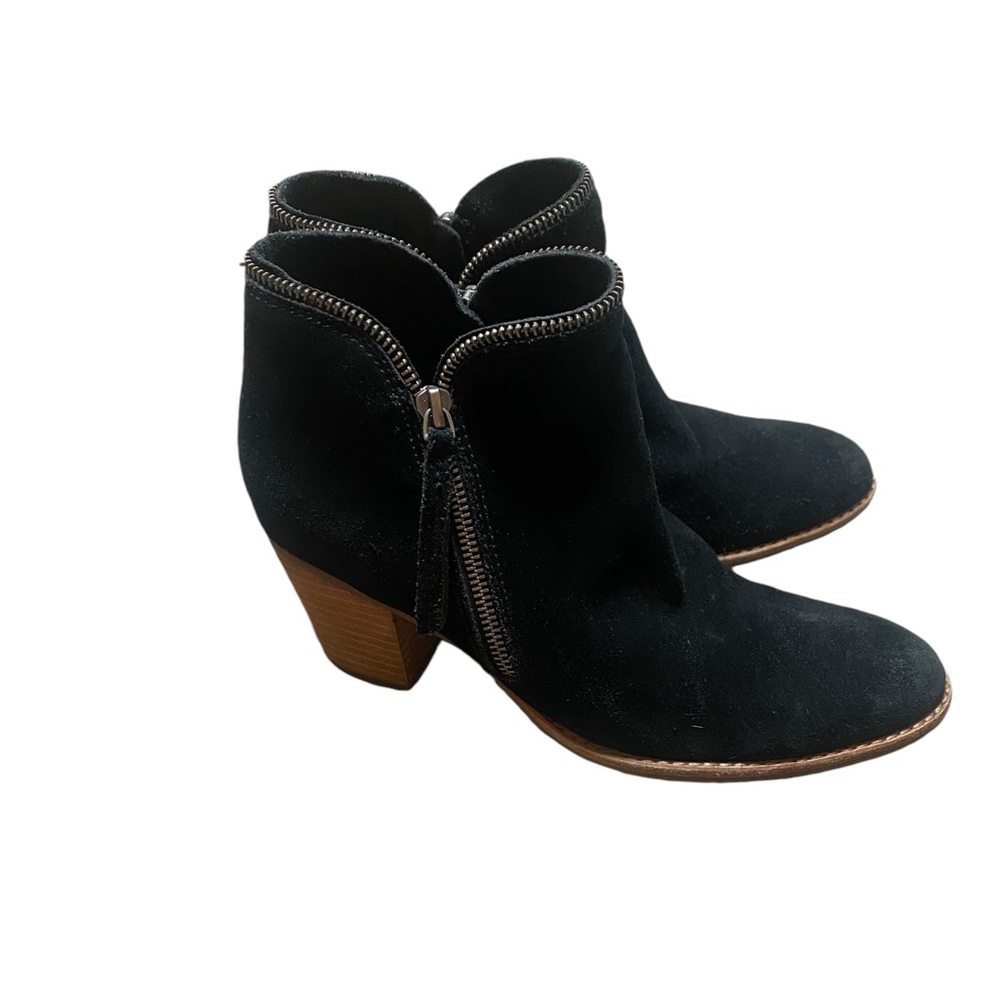 Dolce Vita Suede Zip Up Booties